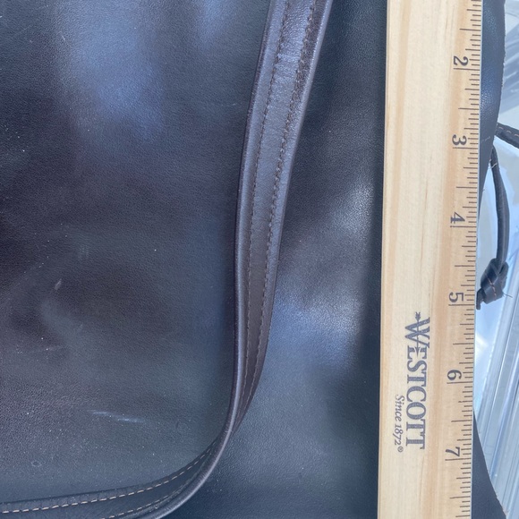 Leather Brown Long Champ - Picture 3 of 10